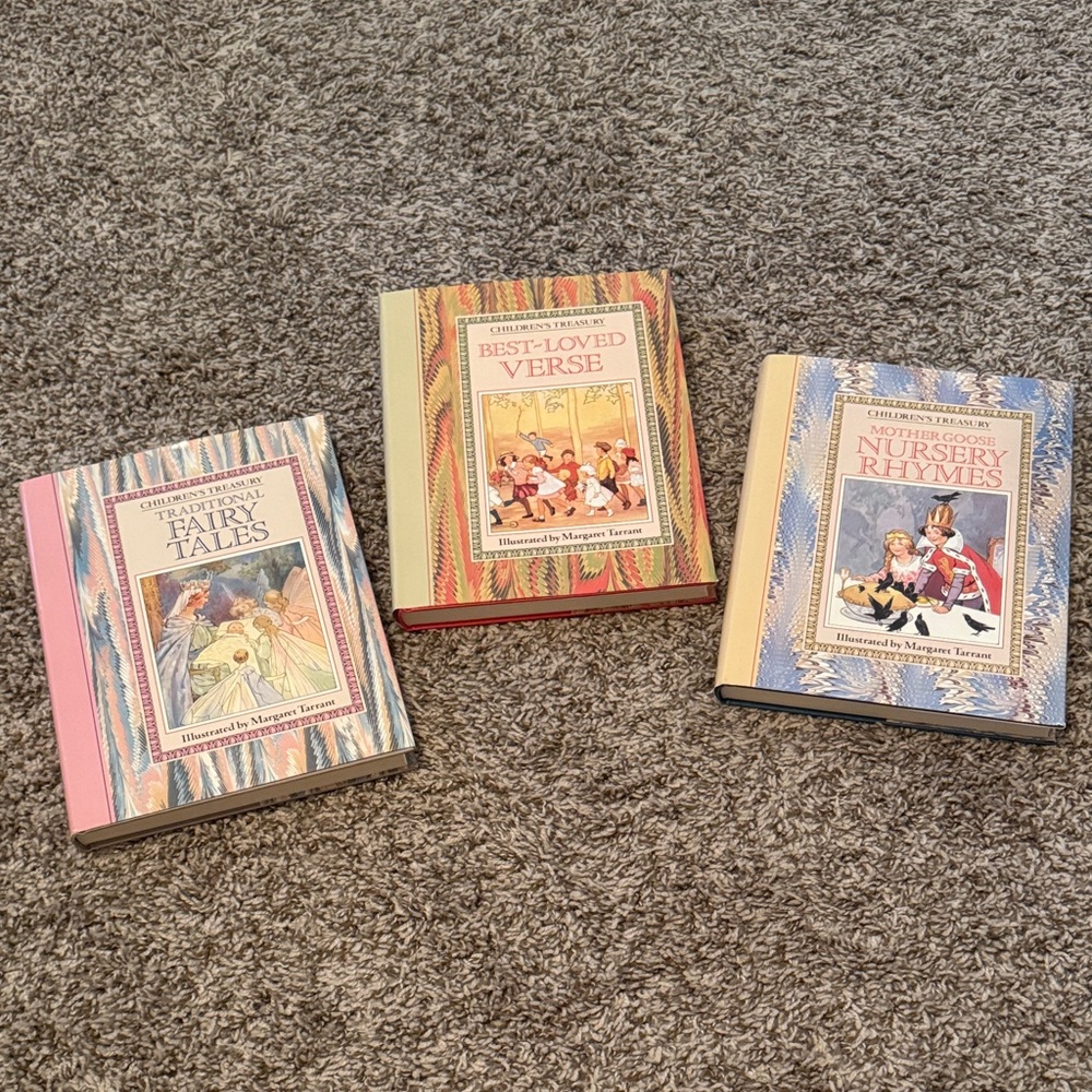Children's Illustrated Hardcover Book Set